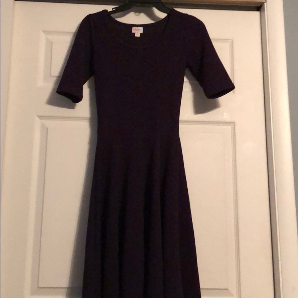 LuLaRoe Plum Nicole Dress